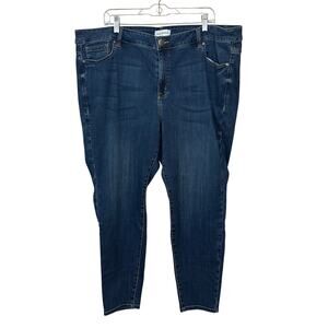 Lane Bryant Jeans Size 24 Flex Magic Waistband Signature Fit MId Rise Skinny